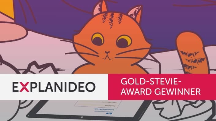 EXPLANIDEO och R+V BKK vinner Gold-Stevie-Award EXPLANIDEO och R+V BKK vinner Gold-Stevie-Award
